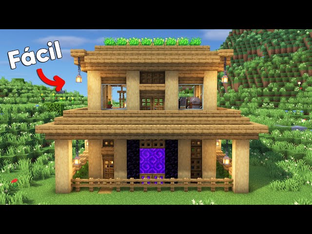 ▻ TUTORIAL ~ CASA PARA SURVIVAL BÁSICA Y FÁCIL