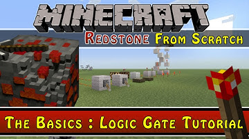 Minecraft :: All Logic Gates Tutorial :: Redstone From Scratch Ep2