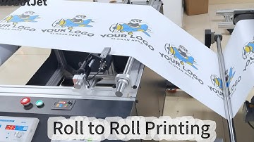 Roll to Roll Single Pass Digital Printer