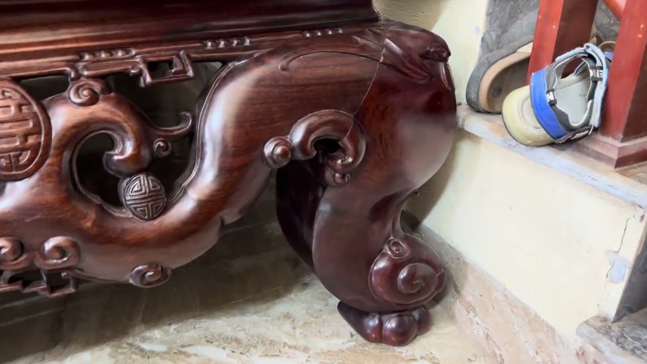 24triệu giá êm sập ngũ phúc kim tiền gụ mật ta kt 2,10m x 1,70m đẹp xuất sắc Lh 0352674623