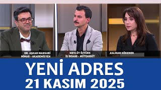 Mevlüt Öztürkle Yeni Adres 21 Kasım 2025