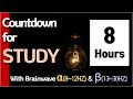 [8Hours] Brainwave for Srudy (50min Study+10min Rest) Countdown  / (50분 학습+10분 휴식) MC스퀘어 학습뇌파 카운트 다운