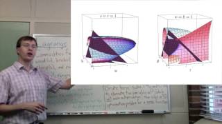 Lagrange multipliers: 5 parameters & 2 constraints