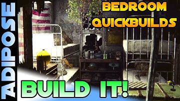 Fallout 4 - Bunk Bedroom Quickbuild! - BUILD IT! #4