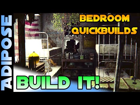 Fallout 4 - Bunk Bedroom Quickbuild! - BUILD IT! #4