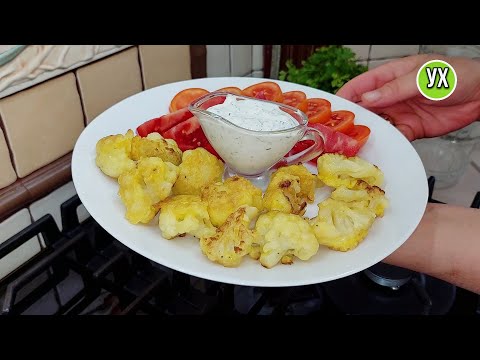 Съели за 5 минут и было мало! Наше знакомство с цветной капустой!