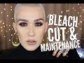 All About My Hair: Bleaching, Toning & Cut Demo + Hair Care & Styliying