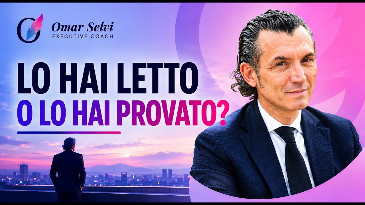Lo hai letto o lo hai provato?