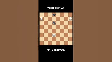 CHESS BRILLIANT PUZZLE 🧩 (#chess #puzzle #shorts)
