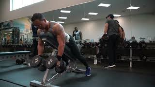 Supported Incline DB Rows