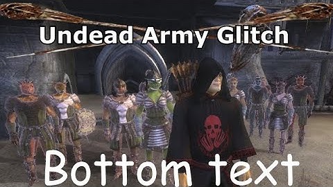 Cheese and bug abuse - Max difficulty Oblivion #6