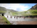 Hot Springs and Glaciers in Iceland: Walk through Ice and Fire