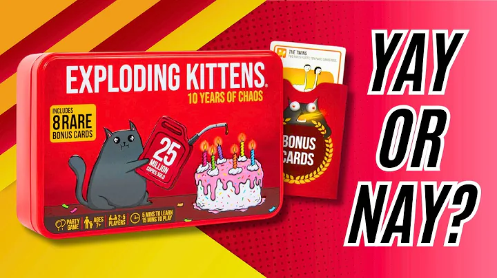 Exploding Kittens: 10th Anniversary Edition REVIEW
