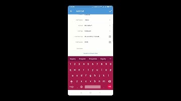 Zoho CRM App Call Logging Steps