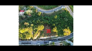 Investment Opportunity - Residential Lot for Sale in Negril Estates, Negril Jamaica with Ocean Views