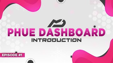 PHUE Web Dashboard in Python - Introduction (Episode #1) | MenuDocs