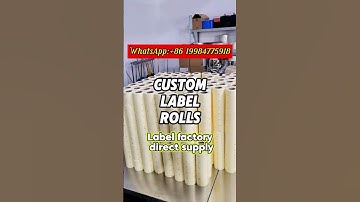labels factory in China, ensuring fast delivery and consistent quality.  #label #adhesivelabel