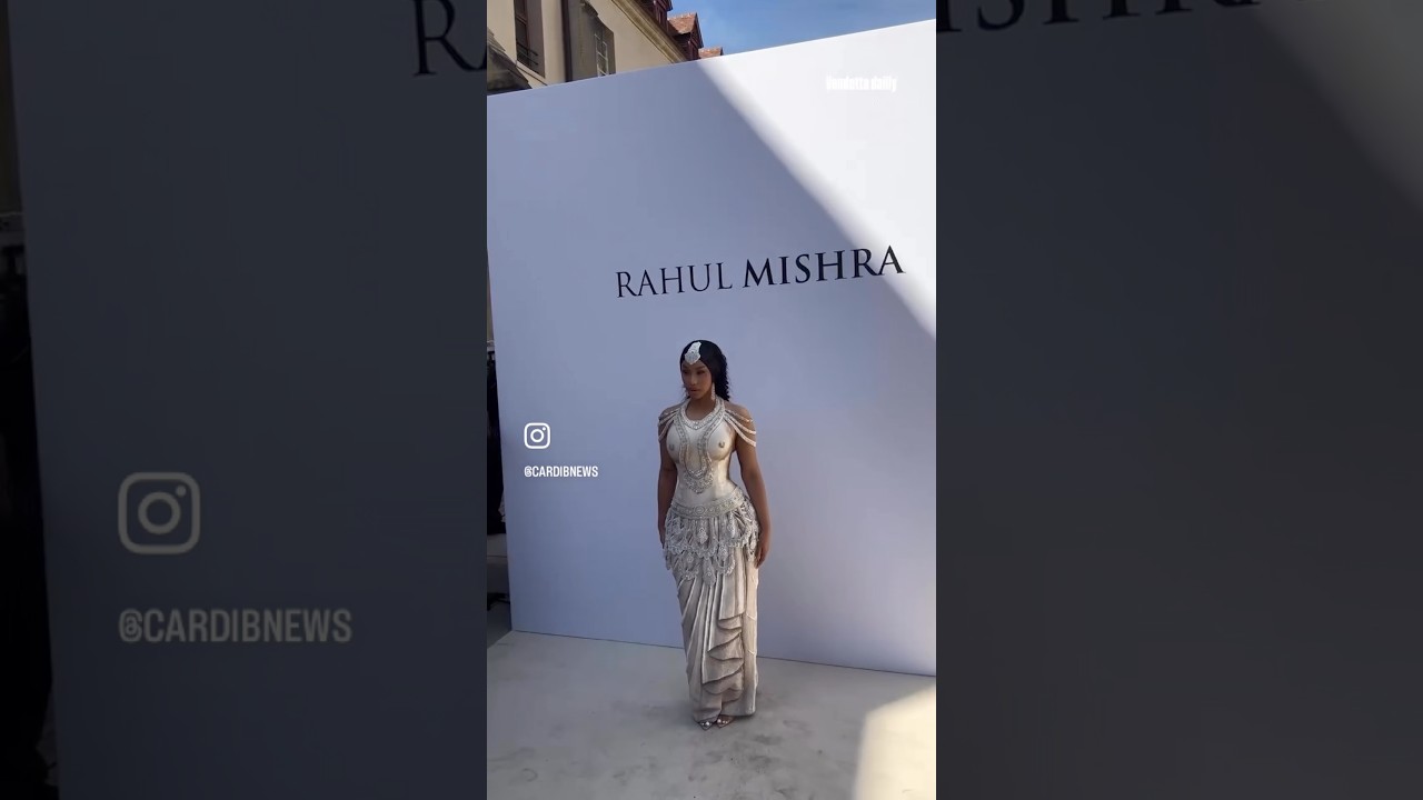 Cardi B Never Miss when it comes to fashion department 