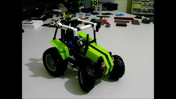 Lego Technic 8049 - Tractor with Log Loader