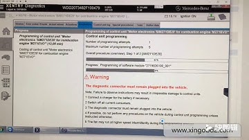 MB SD C4 upgrade & scn coding