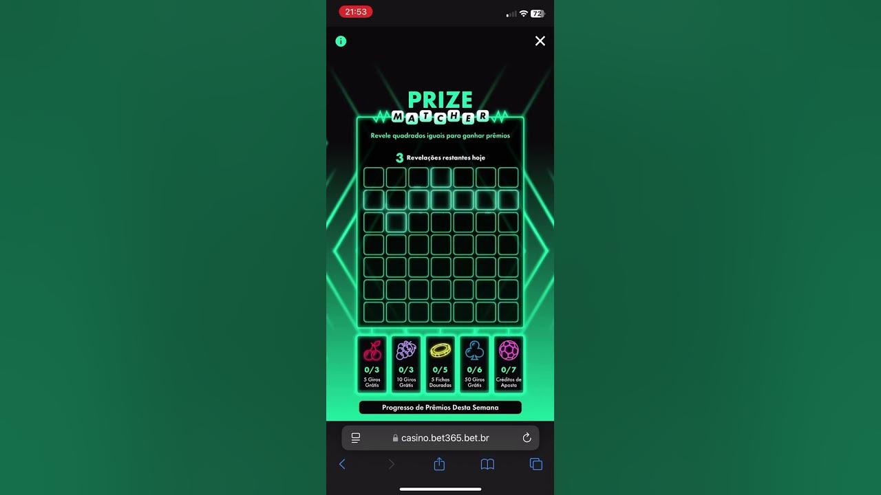 Bet365 jogo grátis prize matcher 23/06/26 #slot #bet365 Só x YouTube Bet365 jogo grátis prize matcher 23/06/26 #slot #bet365 Só x YouTube