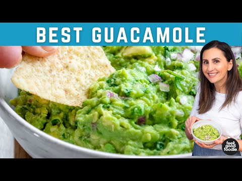 Simple 4-Ingredient Guacamole Recipe - Easy Dip Tutorial - The Dinner-Mom