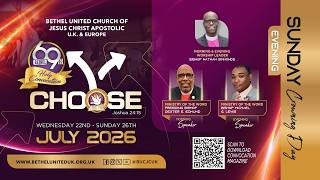Sunday Evening | 69th Holy Convocation | 26th July 2026
