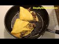 Easy Mushroom, Onion & Cheese Omelet Step By Step Chef