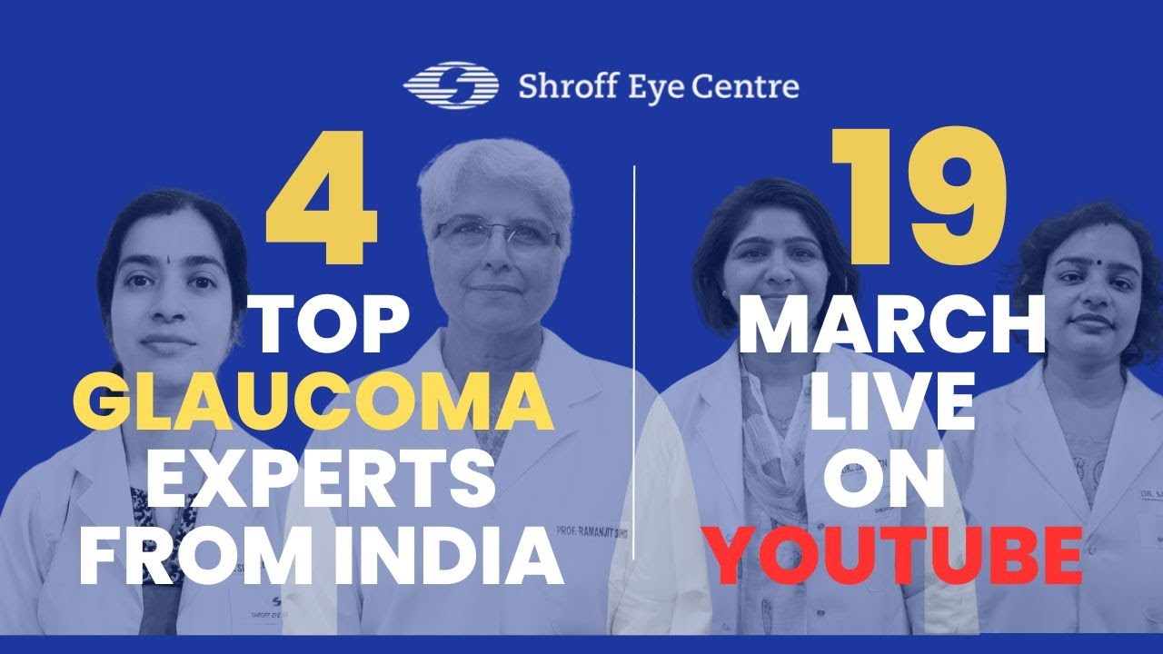 Glaucoma Q&A LIVE | Answers to common questions & myths | Shroff Eye ...