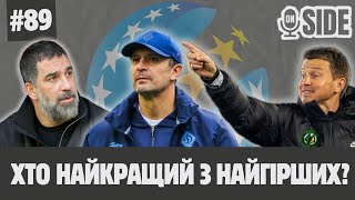 картинка: On-side #89: Єврокубки. Проблеми ДИНАМО та ШАХТАРЯ, сенсація ЛНЗ і серія перемог ПОЛІССЯ