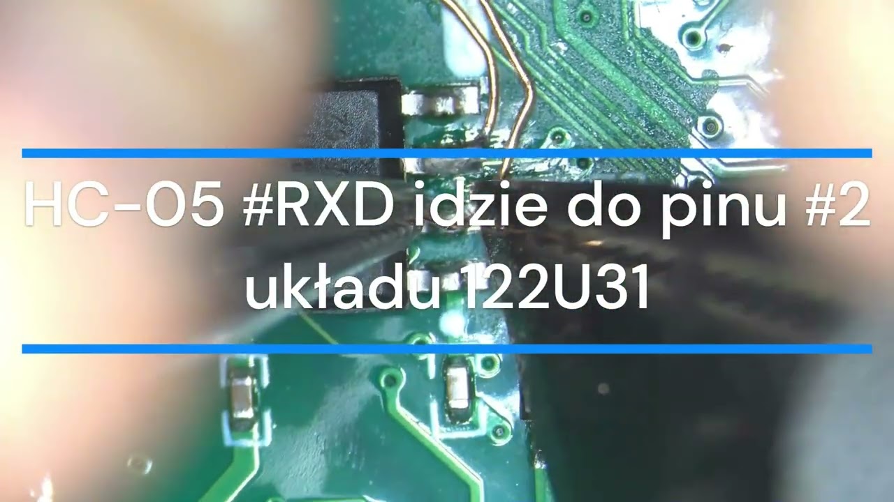 Jak przerobić ZOYI ZT 703S na Bluetooth HC 05 UARTa - DOGRYWKA
