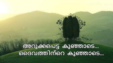ARUKKAPETTA  KUNJADE  //അറുക്കപെട്ട കുഞ്ഞാടെ //Feba Jose