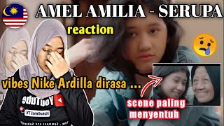 AMEL AMELIA - SERUPA | Memang aku tak sama Tapi Serupa ( music video ) |  🇲🇾 Reaction