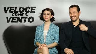 Veloce come il vento: intervista a Matilda de Angelis e Stefano Accorsi