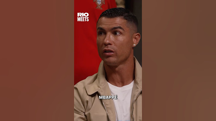 "Real Madrid is not PSG" 😬 #cristianoronaldo #cristiano #realmadrid #mbappe