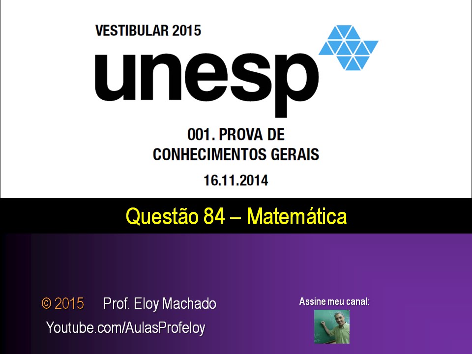 UNICENTRO 2015/2 questão 84 - Estuda.com ENEM