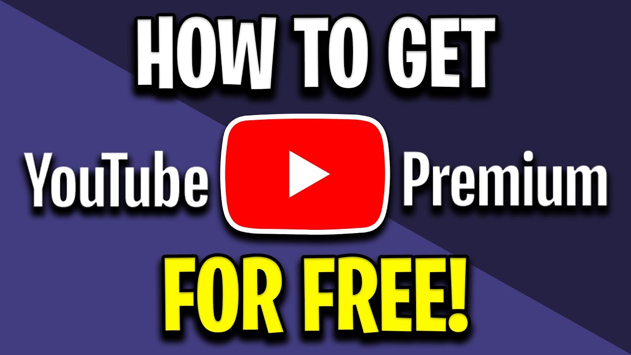 Can you get YouTube Premium free?