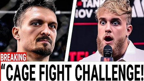 Oleksandr Usyk SHOCKS Jake Paul: “Meet Me In The Cage!