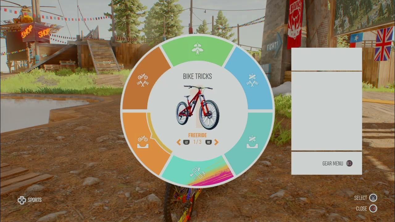 How to do (wheelies and stppies) in RIDERS REPUBLIC YouTube