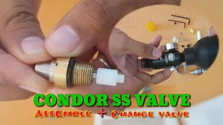 Condor SS || stainless valve for airforce airgun || Ka'bukid