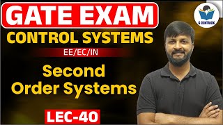 Lec 40 Second Order Systems || Control System || GATE-2023-24 || G-Centrick