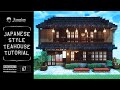 Minecraft Tutorial | Real Architect Builds a Japanese Teahouse Base #67