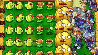 Plants vs Zombies Brutal Mode. Level 7-1 và 7-2 (Mode: Sun   Lazy   Hard A)