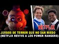 Juegos De Terror Que no Dan Miedo y Los Power Ranger Netflix.