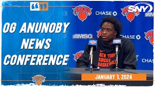 OG Anunoby on getting traded to the Knicks: 'It's an iconic place' | SNY