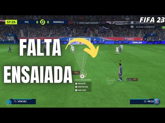 APRENDA A COBRAR ESCANTEIO NO FIFA 23! #fifa #fifa23 #ultimateteam