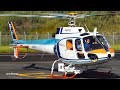 Aerospatiale AS350B Ecureuil/Squirrel AStar Helicopter Takeoff & Landing