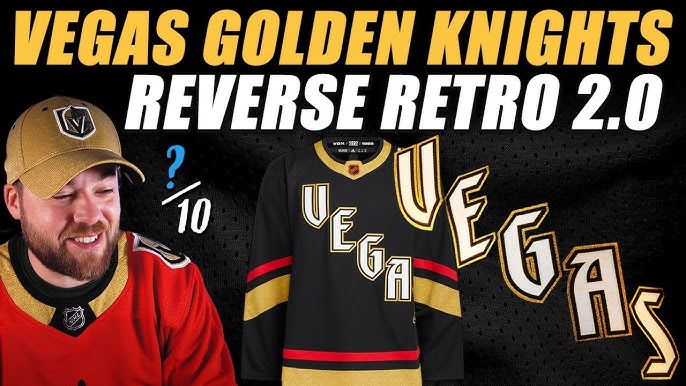 VGK Drop New Glow-In-The-Dark Reverse Retro Jerseys 