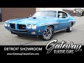 1970 Pontiac GTO Judge Tribute For Sale Gateway Classic Cars of Detroit Stock#1715DET