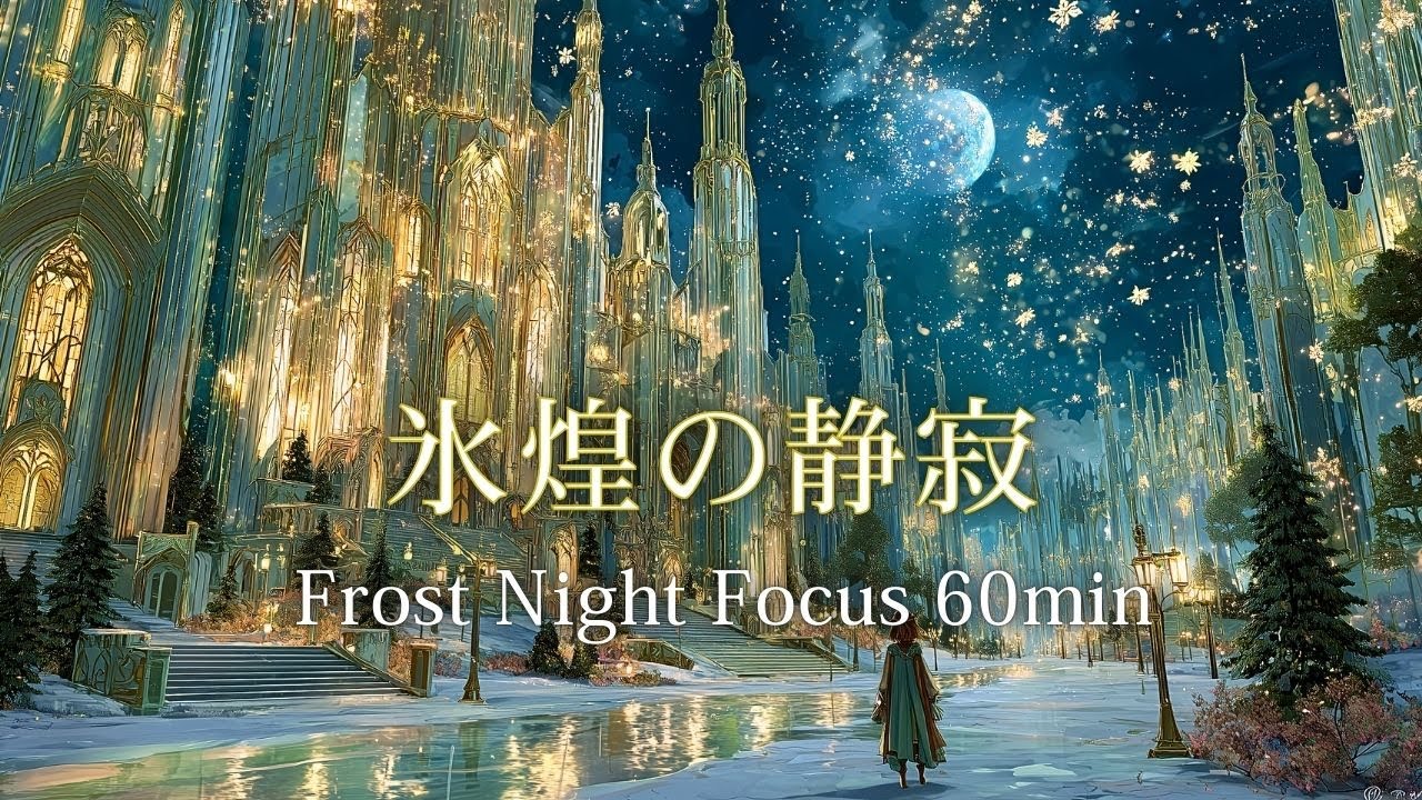 【ケルト音楽】『氷煌の静寂』 − Frost Night Focus［作業/睡眠/リラックス］